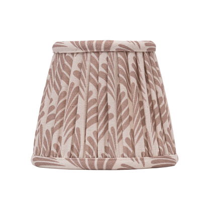 Gathered Shade - French Menu - Soft Pink