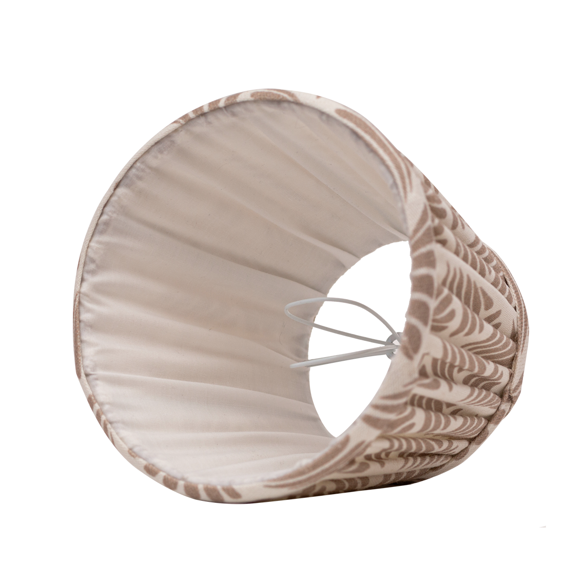 Gathered Shade - French Menu - Soft Pink