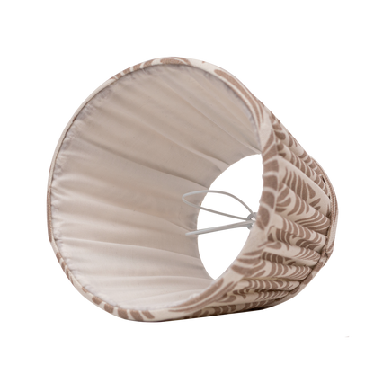 Gathered Shade - French Menu - Soft Pink