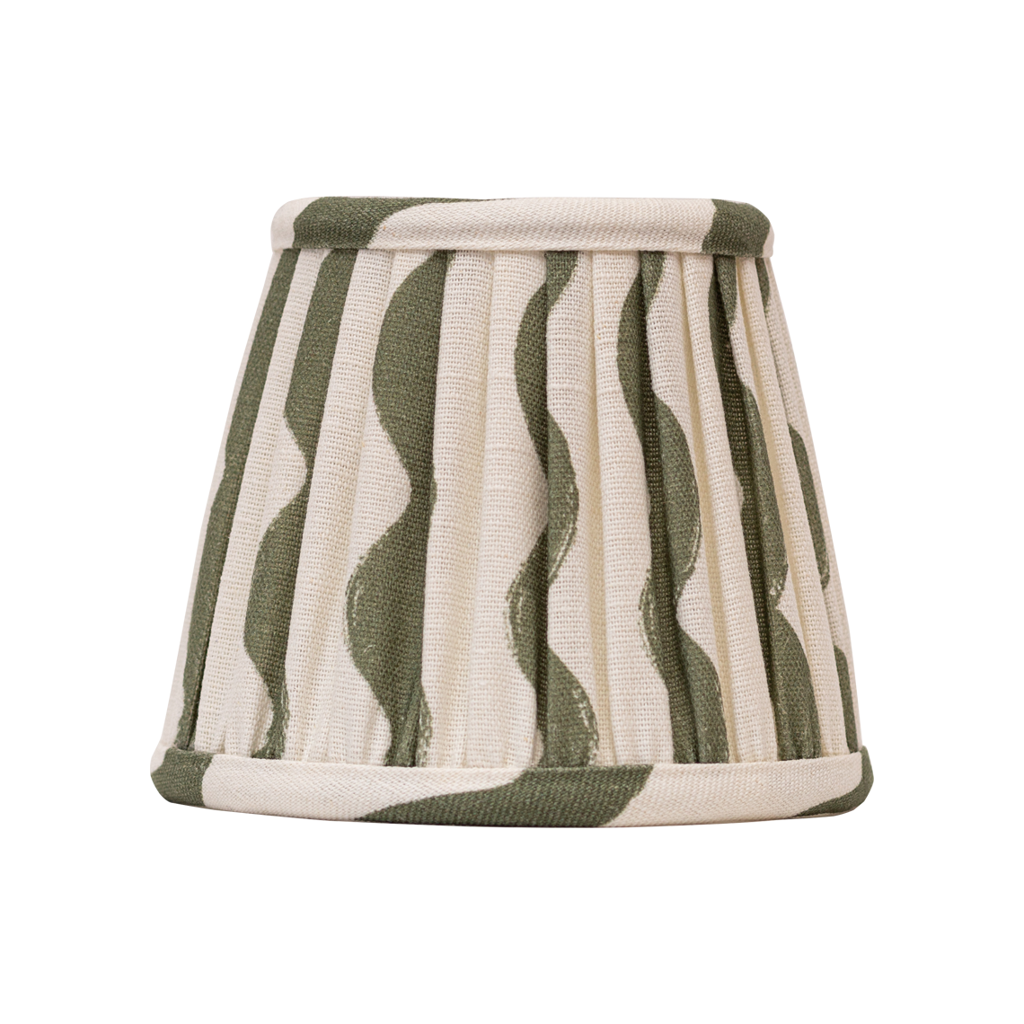 Gathered Shade - Shimmy Stripe - Green
